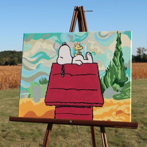 Snoopy Paint-by-Number Kit