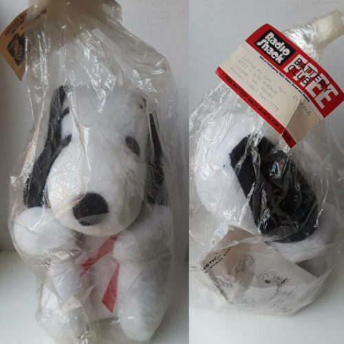 Snoopy Plush Radio from Radio Shack