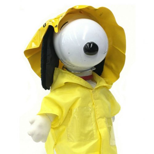 Yellow Raincoat Snoopy Doll
