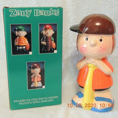 Baseball Peanuts Zany Banks