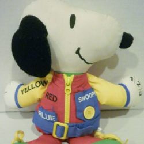 Snoopy Learn to Dress Rag Doll