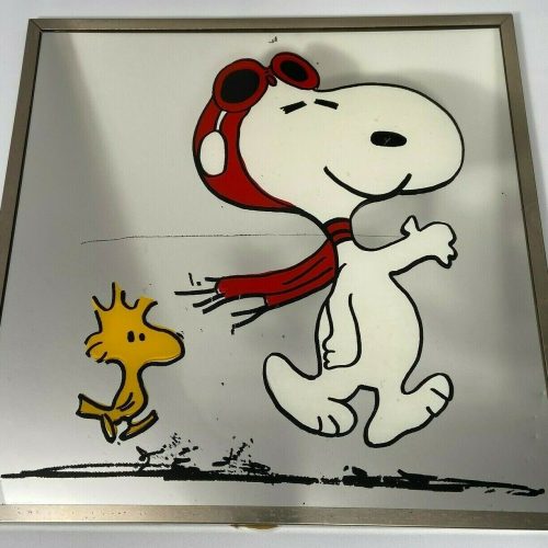 Flying Ace Snoopy Mirror