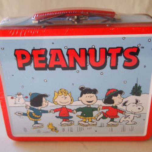 Peanuts Christmas Candy Lunch Box