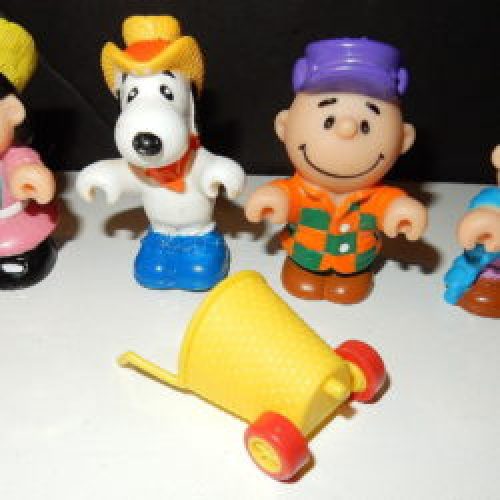Peanuts Farmers McDonald's Happy Meal Toys