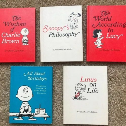 Mini Peanuts Hallmark Books