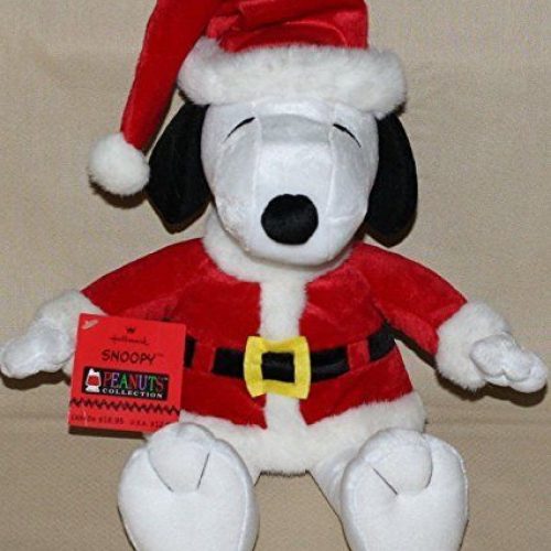 Snoopy Santa Plush from Hallmark