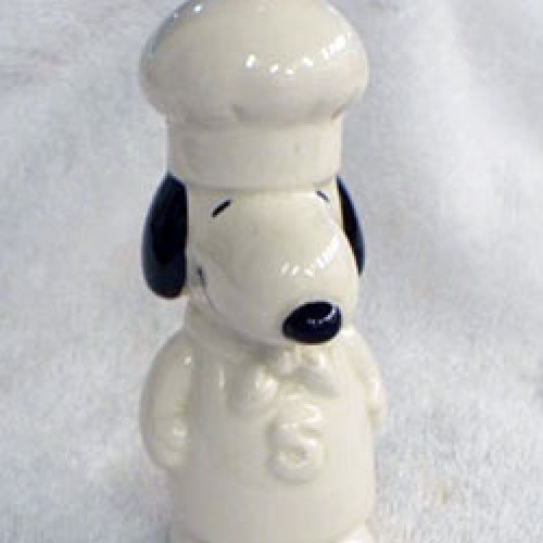 Chef Snoopy Salt Shaker