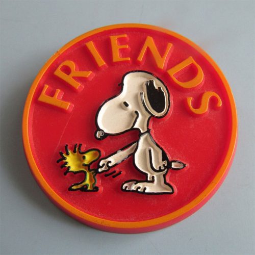 Snoopy Friends Button